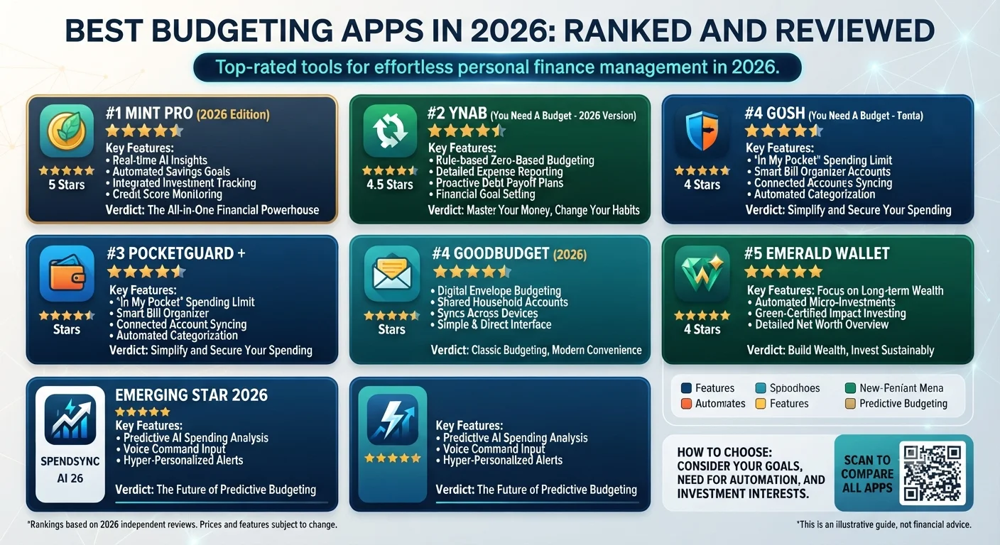 Best Budgeting Apps in 2026: Ranked and Reviewed